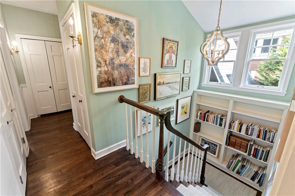 1521 Wightman Street Pittsburgh, PA 15217 - Photo 17 of 40 a view of an entryway with wooden floor