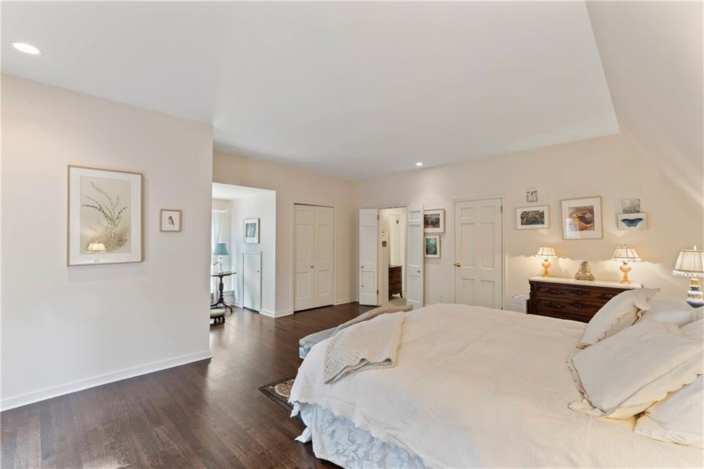 1521 Wightman Street Pittsburgh, PA 15217 - Photo 19 of 40 a large white bed in a white room