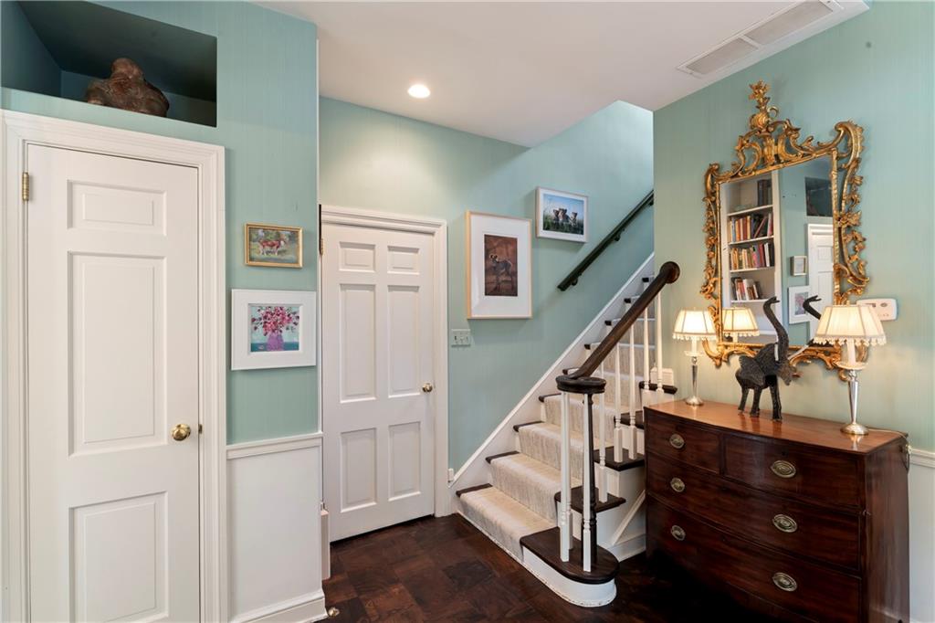 1521 Wightman Street Pittsburgh, PA 15217 - Photo 7 of 40 a view of entryway with furniture and stairs