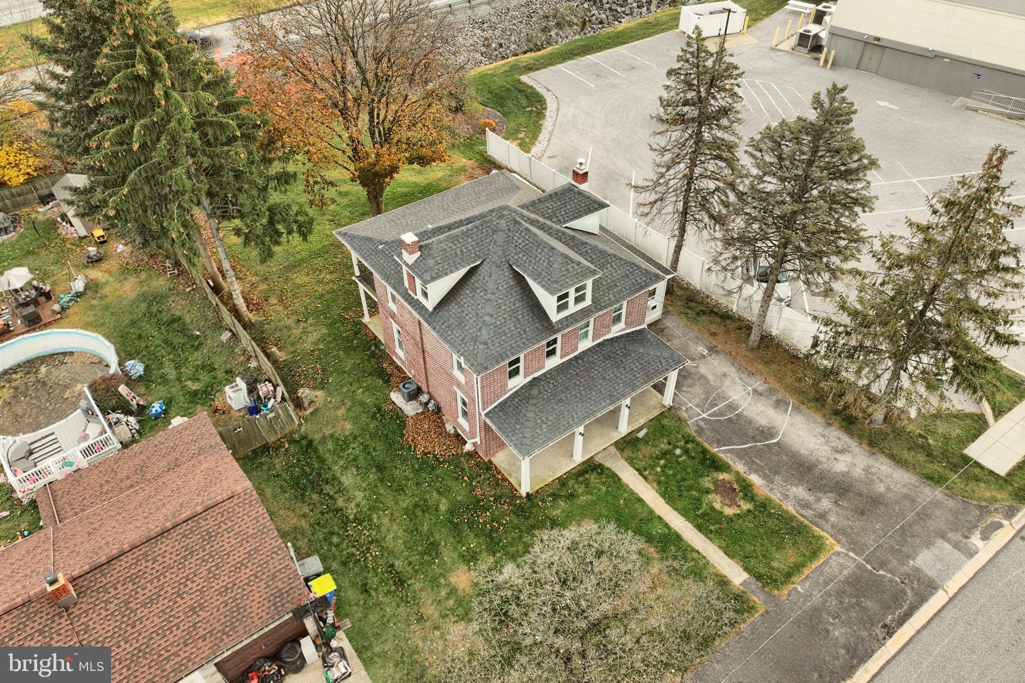 14 Gateway Road York, PA 17403 - Photo 28 of 35 an aerial view of a house with garden space and street view