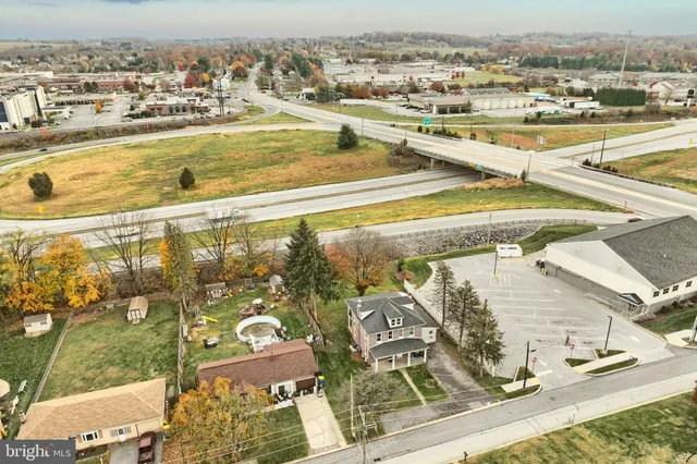 aerial view of a city