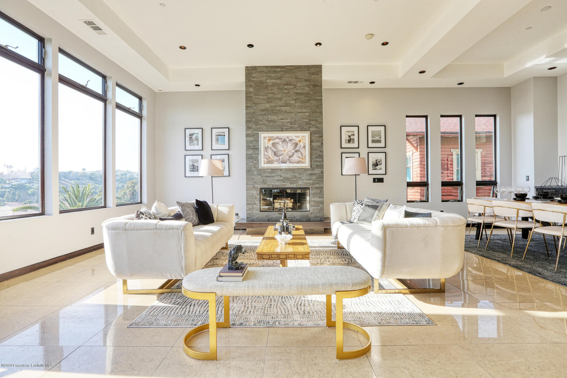 2315 Holgate Square Los Angeles, CA 90031 - Photo 11 of 56 a living room with fireplace furniture and a large window