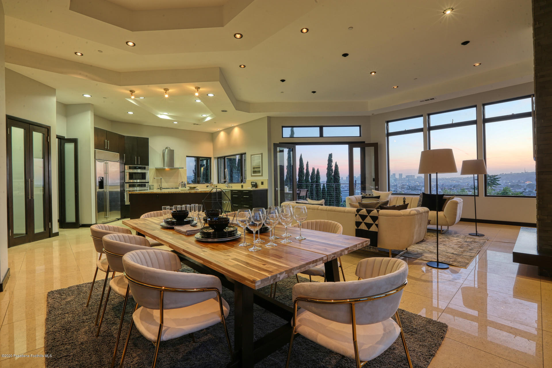 2315 Holgate Square Los Angeles, CA 90031 - Photo 18 of 56 a living room with stainless steel appliances furniture a rug and a large window
