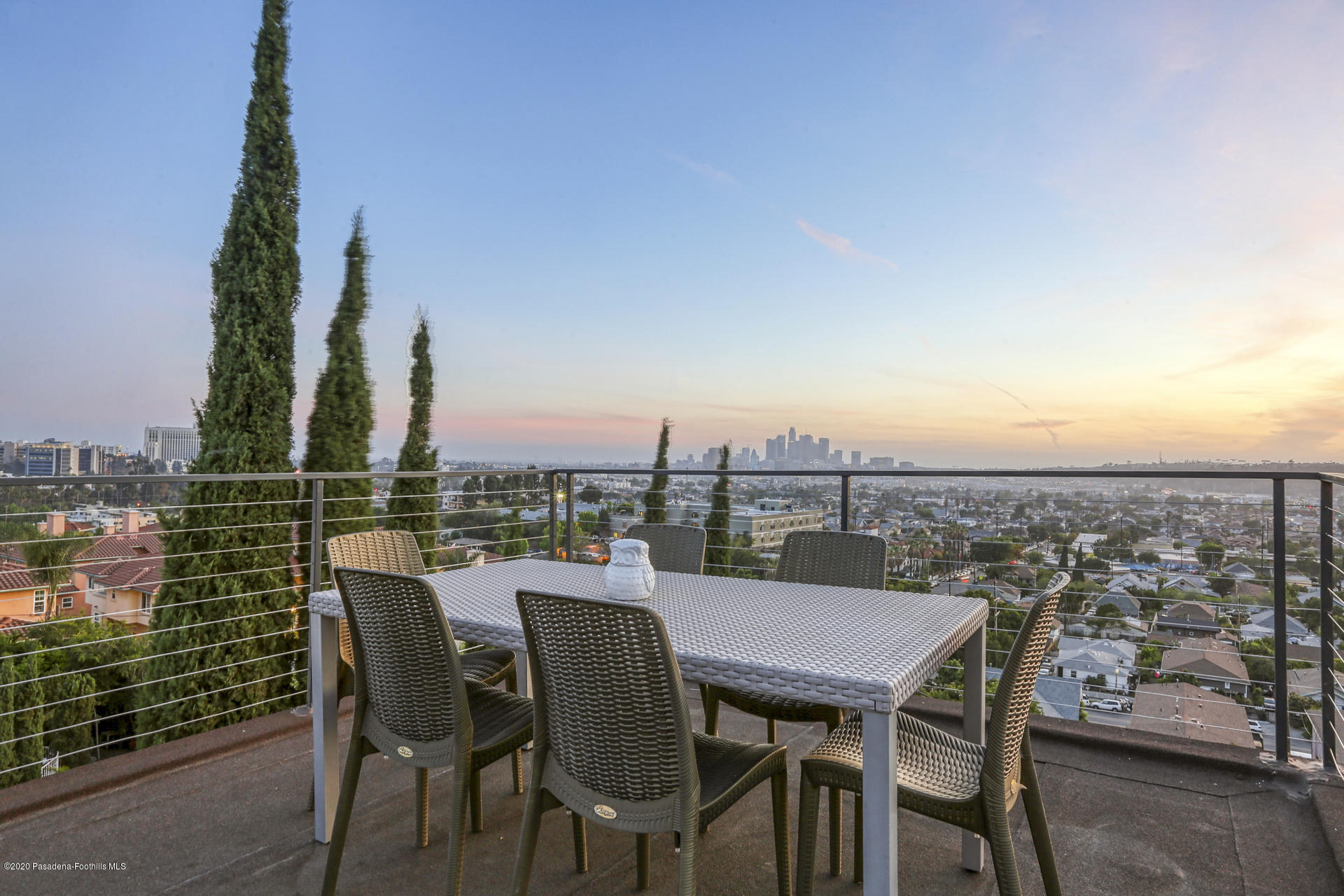 2315 Holgate Square Los Angeles, CA 90031 - Photo 30 of 56 a view of a terrace with furniture and stove