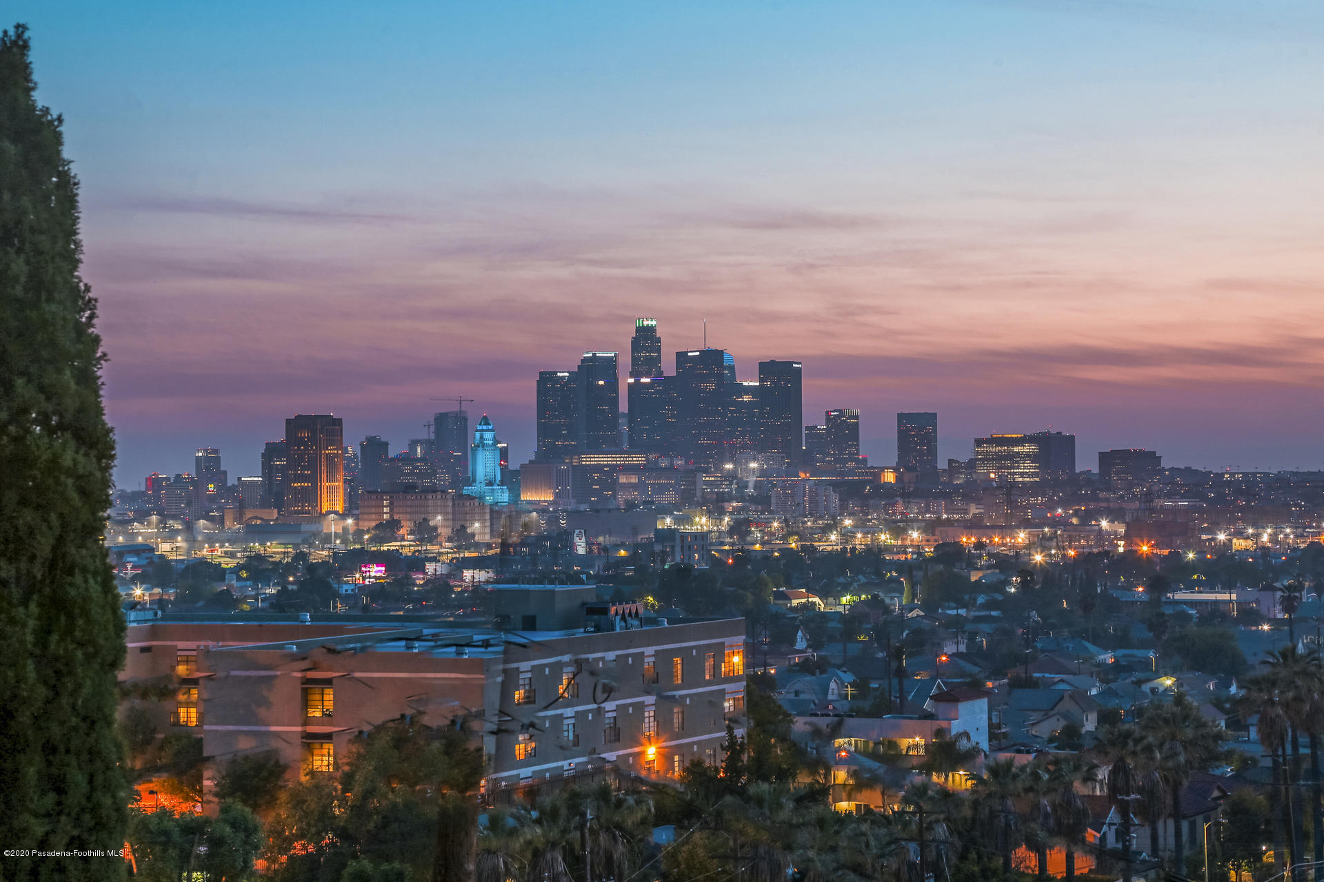 2315 Holgate Square Los Angeles, CA 90031 - Photo 32 of 56 a city view with tall buildings