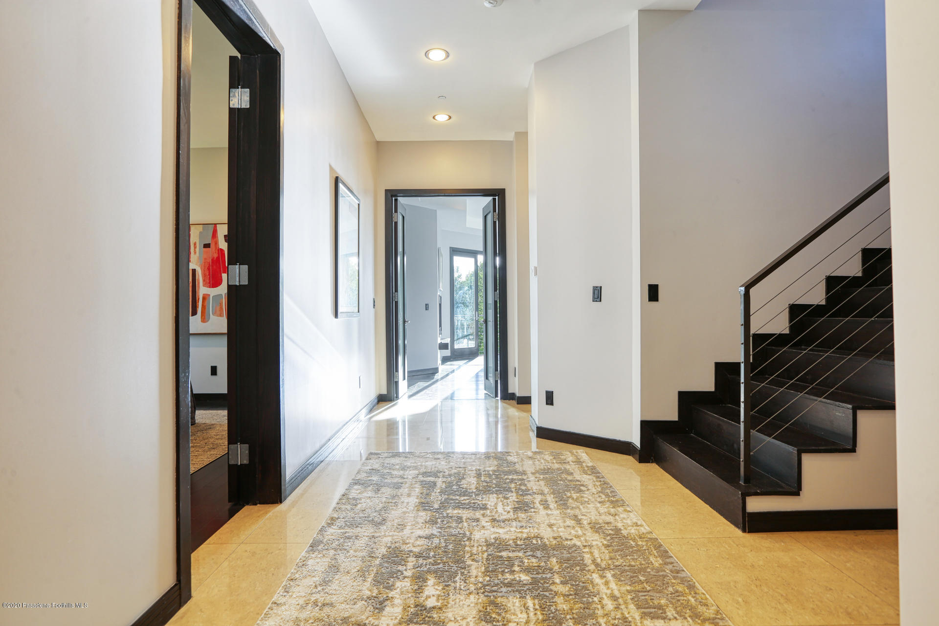 2315 Holgate Square Los Angeles, CA 90031 - Photo 33 of 56 a view of hallway with stairs and wooden floor