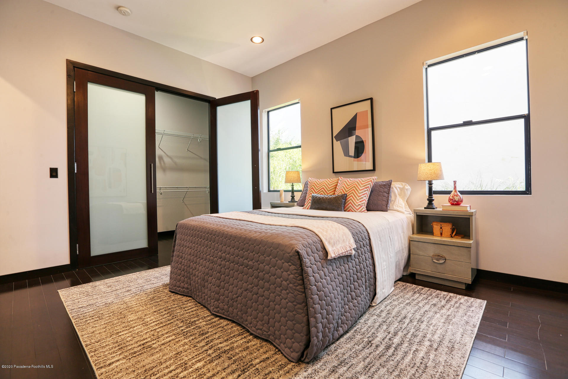 2315 Holgate Square Los Angeles, CA 90031 - Photo 36 of 56 a bedroom with a large bed and a window