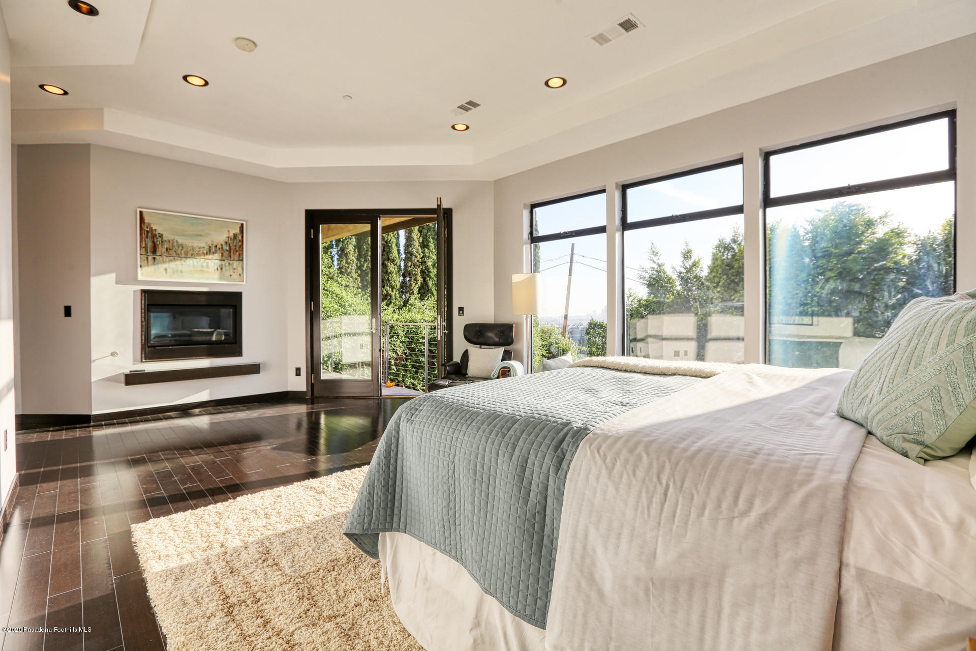 2315 Holgate Square Los Angeles, CA 90031 - Photo 46 of 56 a bedroom with a bed and large windows