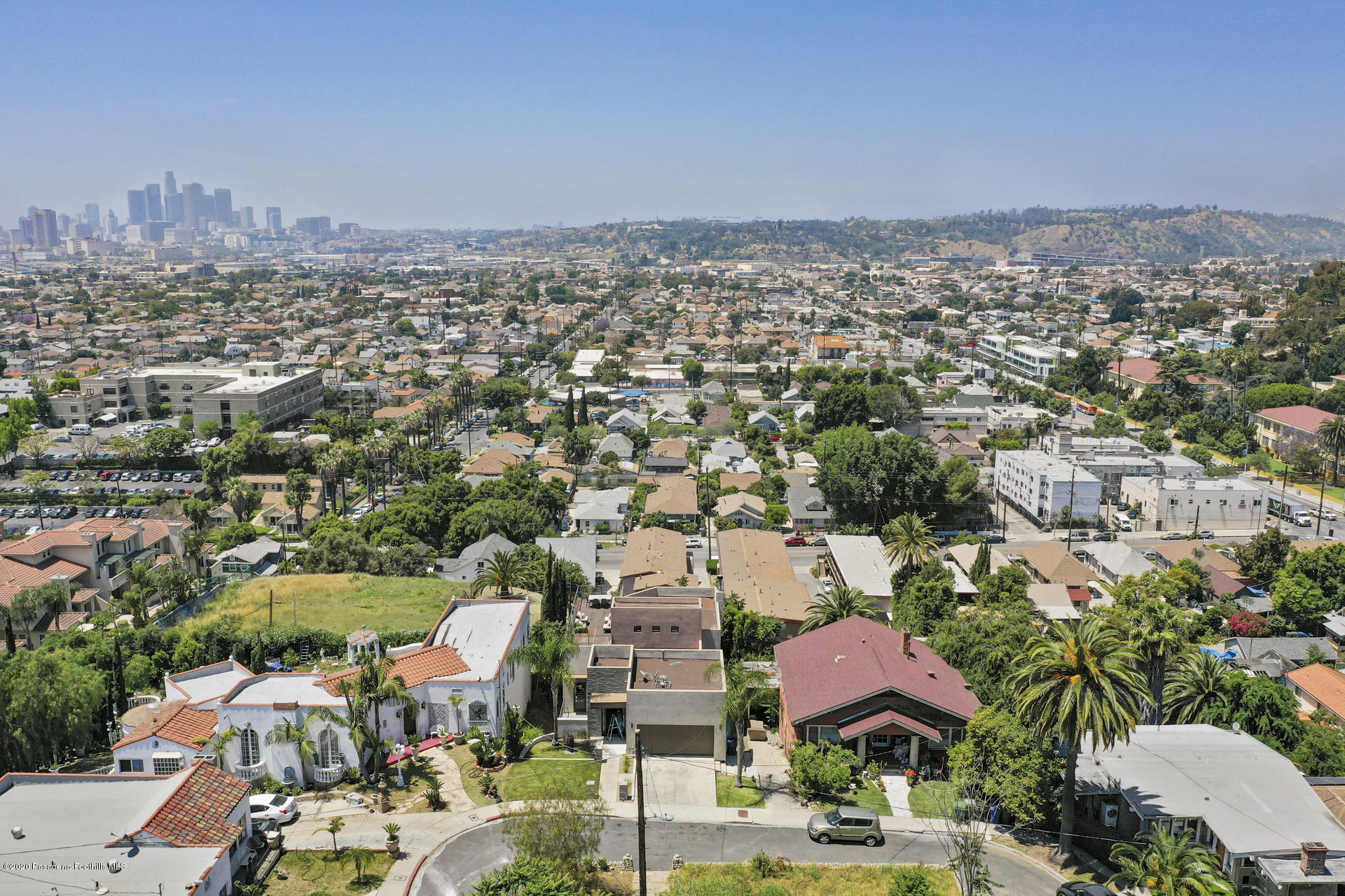 2315 Holgate Square Los Angeles, CA 90031 - Photo 56 of 56 an aerial view of a city with lots of residential buildings