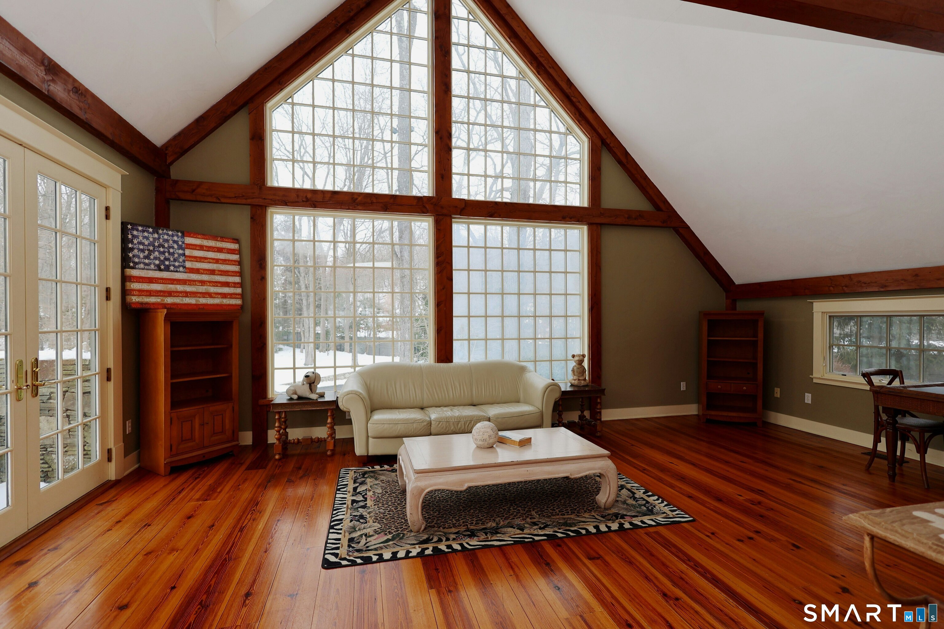 369 Florida Hill Road Ridgefield, CT 06877 - Photo 6 of 35 a living room with furniture and a fireplace