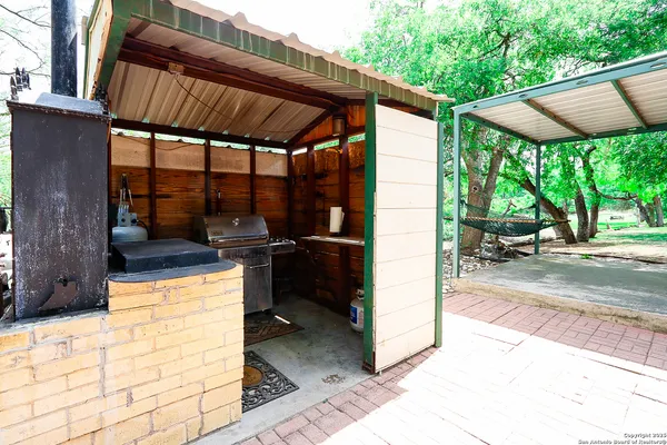 a view of outdoor space and patio