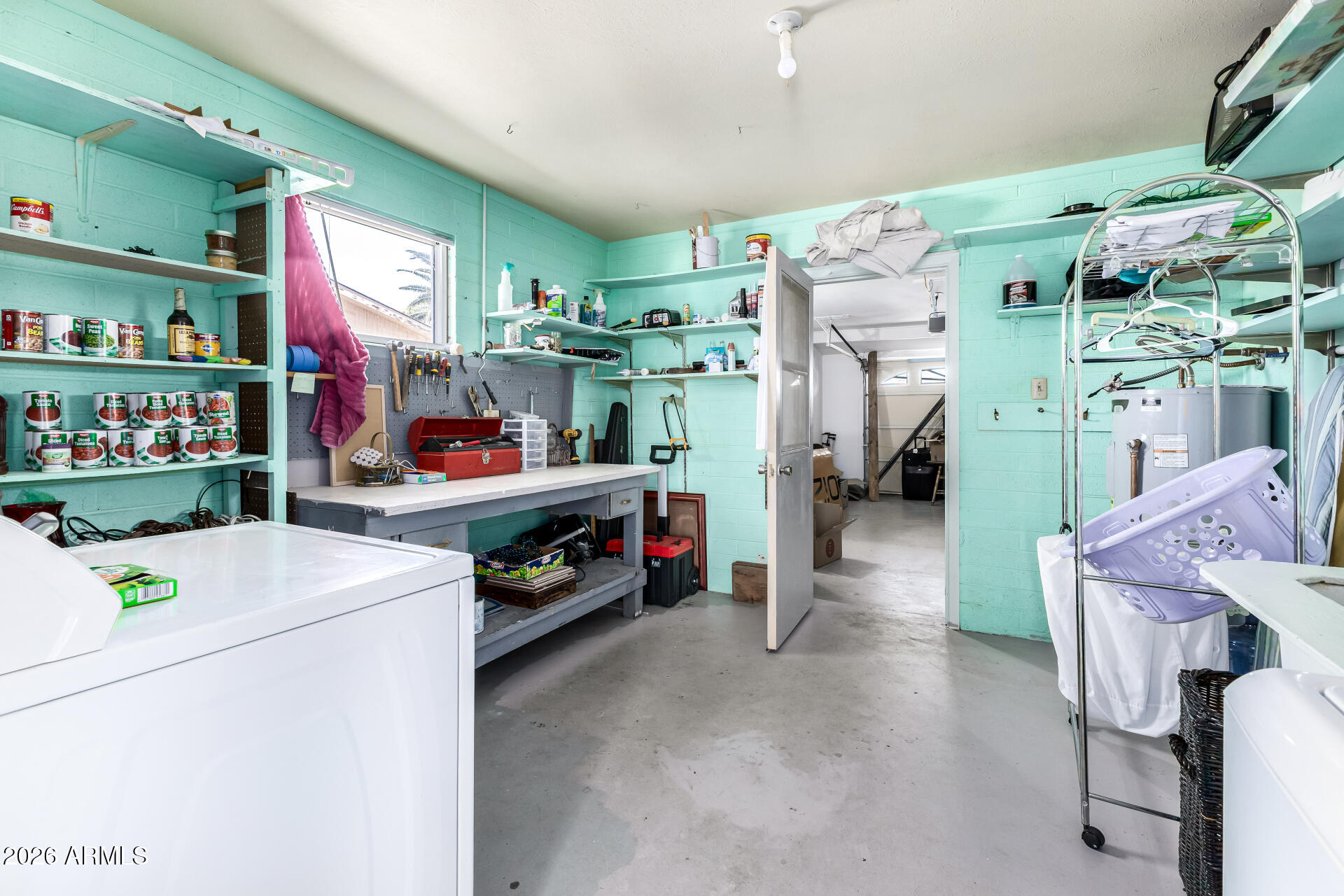 5519 Casper Road Mesa, AZ 85205 - Photo 18 of 23 a utility room with lot of white walls