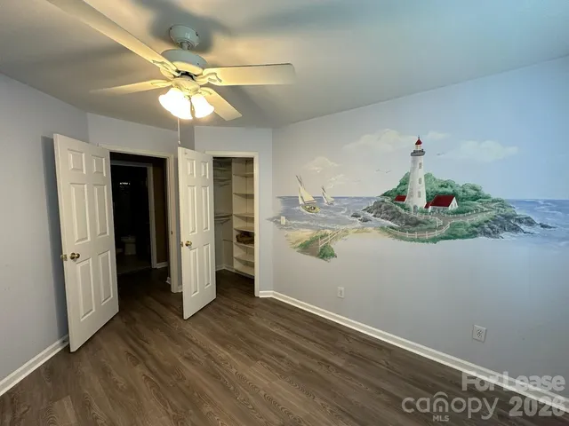 a view of a livingroom with a chandelier