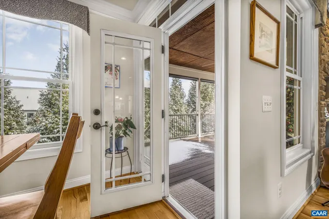 a view of outdoor seating space