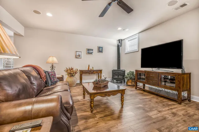 a view of outdoor seating space