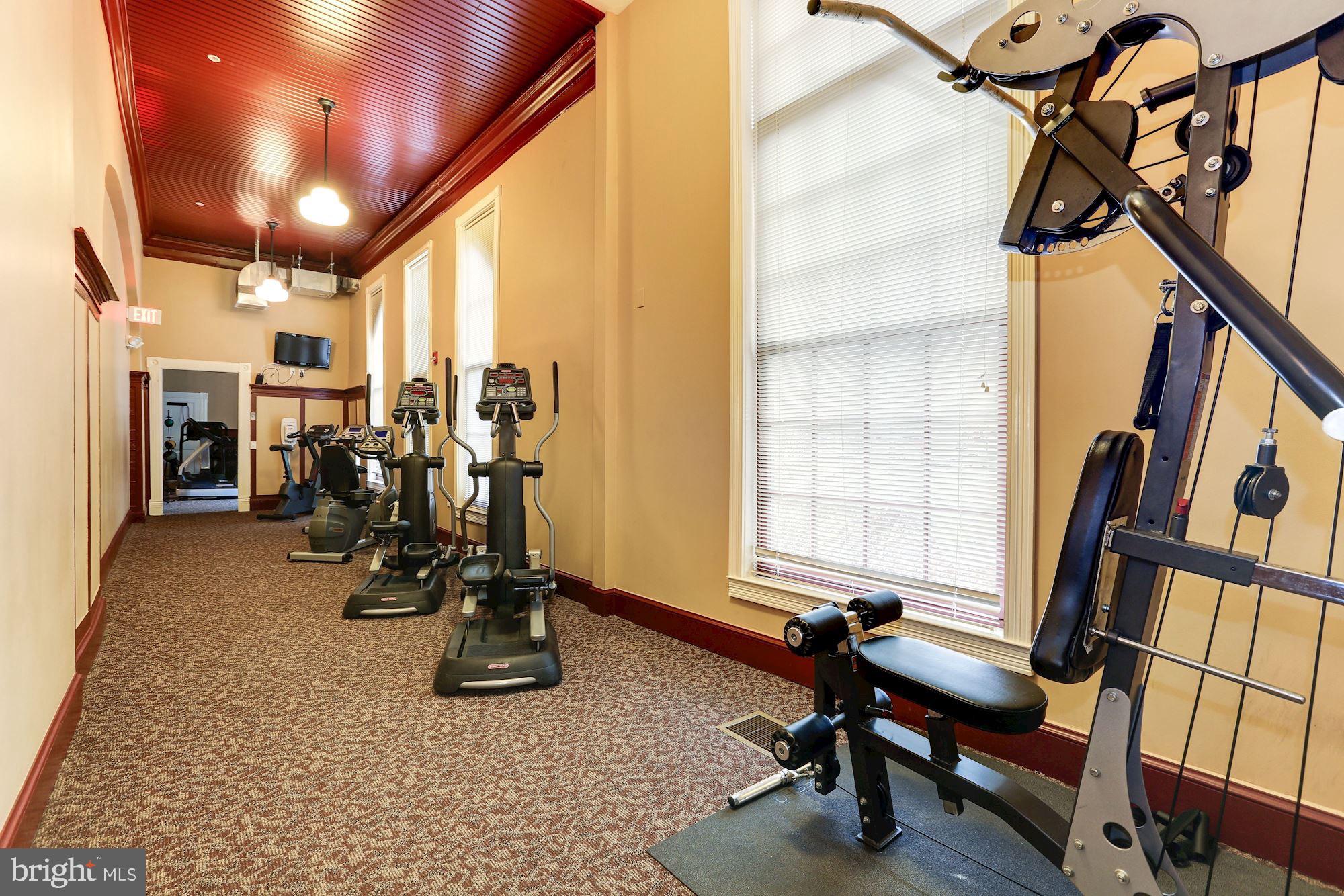 2747 Linden Lane, Unit 203 Silver Spring, MD 20910 - Photo 28 of 34 a view of a room with gym equipment