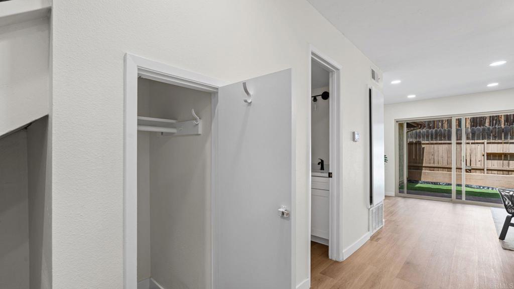 134 Espanas Escondido, CA 92026 - Photo 7 of 33 a view of entryway with wooden floor
