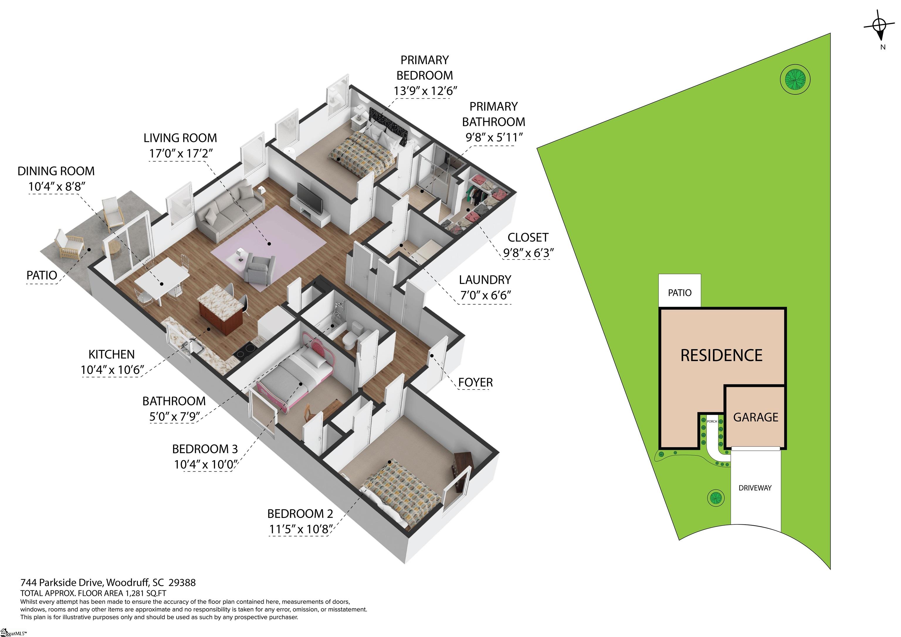 744 Parkside Drive Woodruff, SC 29388 - Photo 36 of 36