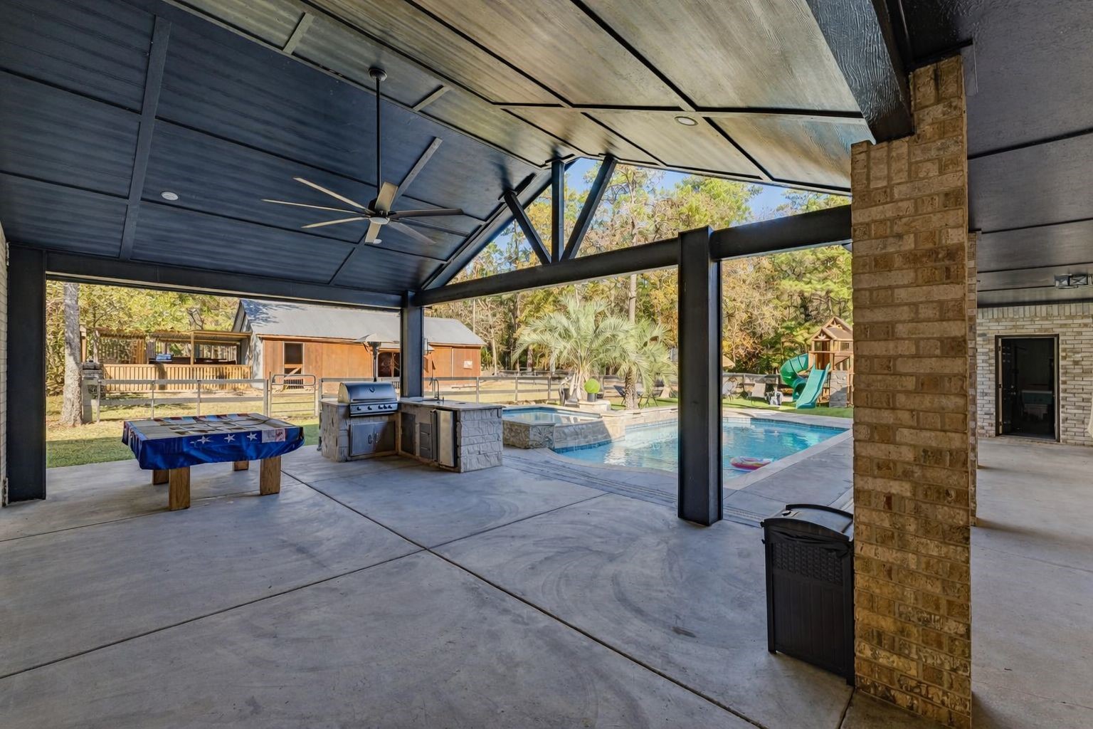 24102 Baneberry Road Magnolia, TX 77355 - Photo 21 of 39 a outdoor space with couch