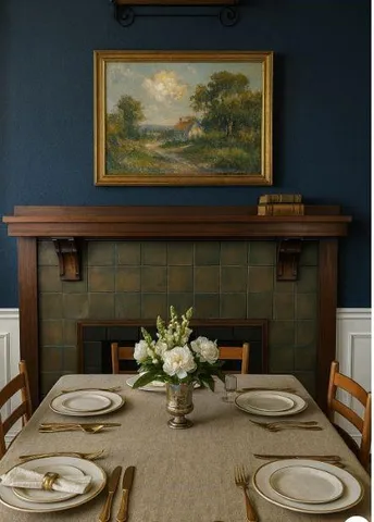 a bathroom with a granite counter top