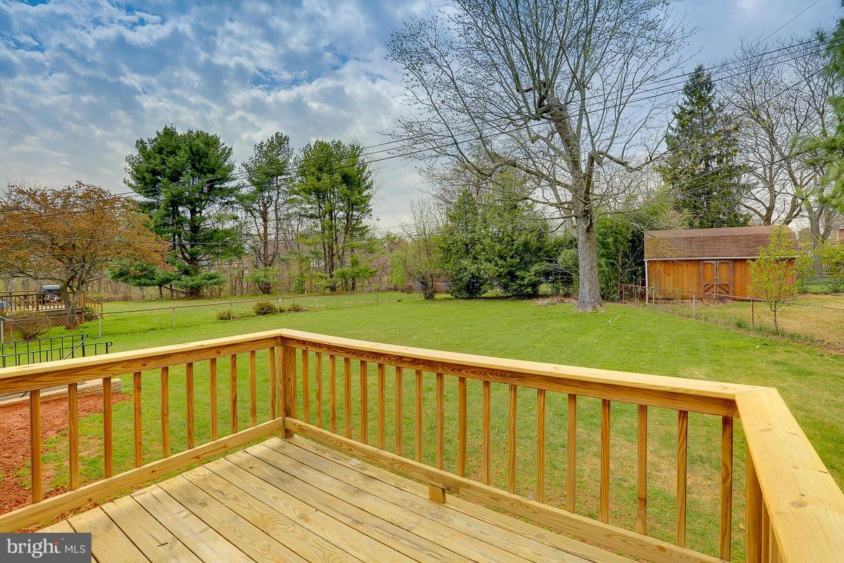 144 Embleton Road Owings Mills, MD 21117 - Photo 20 of 26 a view of deck with a large trees