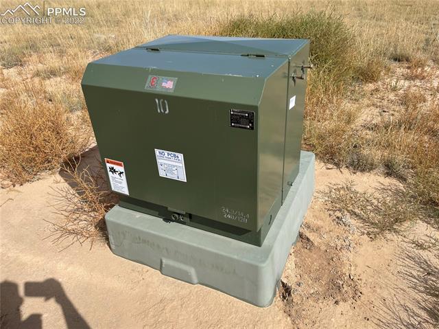 9775 Edison Road Yoder, CO 80864 - Photo 7 of 22 New transformer on property