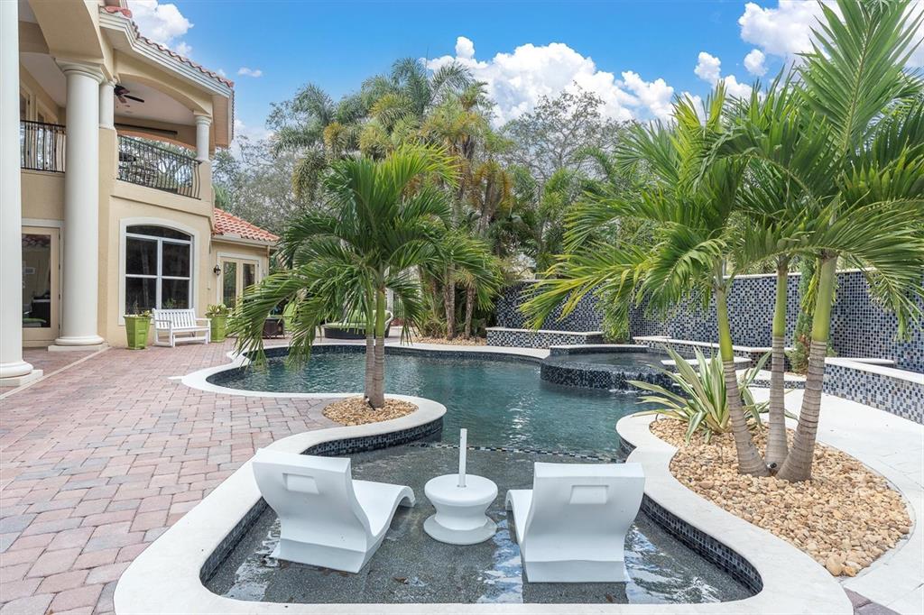 2861 Roehampton Close Tarpon Springs, FL 34688 - Photo 66 of 84 a view of a swimming pool with a patio