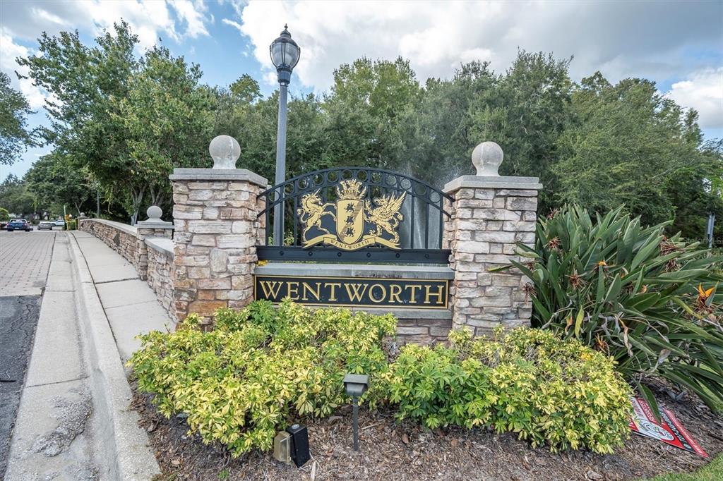 2861 Roehampton Close Tarpon Springs, FL 34688 - Photo 79 of 84 a view of sign board and street view