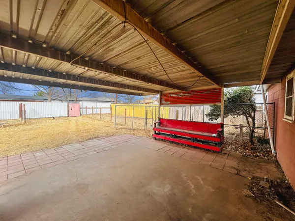 a view of empty room
