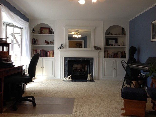 32730 Pleasant Hill Road Genoa, IL 60135 - Photo 8 of 23 a living room with furniture and a fireplace