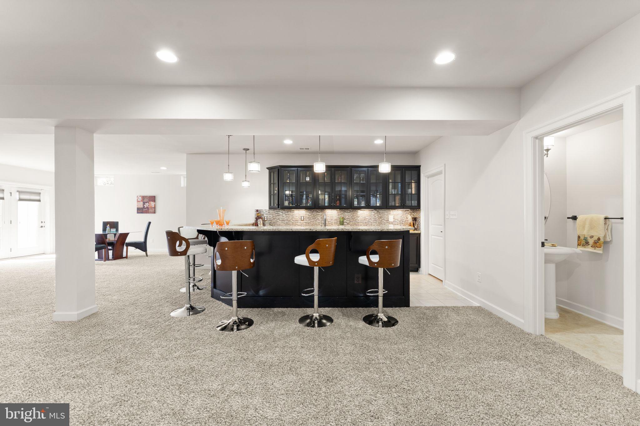25873 Cameron Walk Place Aldie, VA 20105 - Photo 39 of 92 Basement- Wet Bar