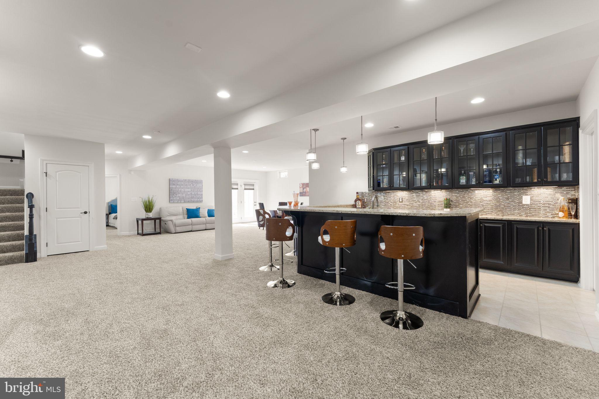 25873 Cameron Walk Place Aldie, VA 20105 - Photo 41 of 92 Basement- Wet Bar