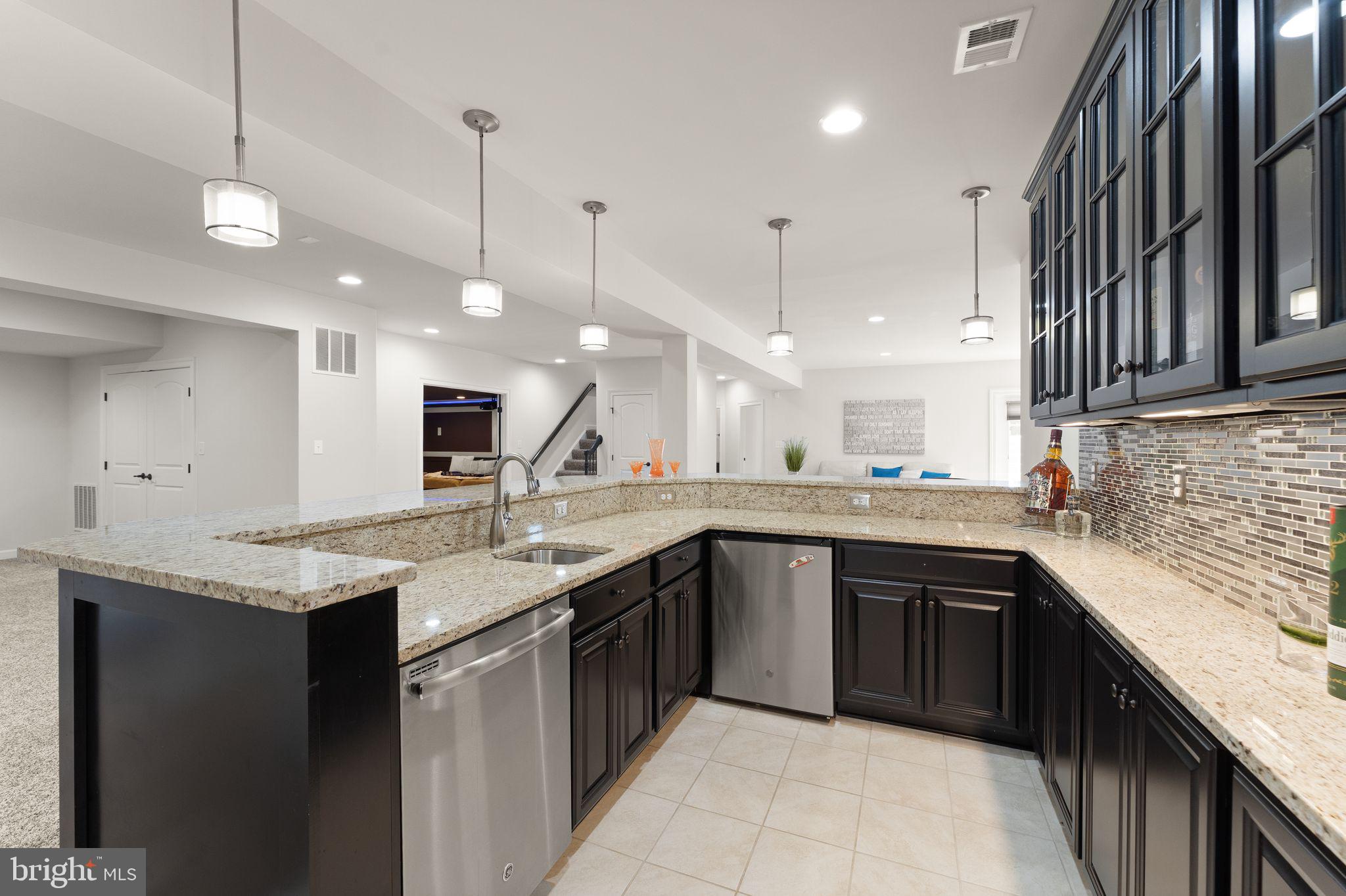 25873 Cameron Walk Place Aldie, VA 20105 - Photo 42 of 92 Basement- Wet Bar