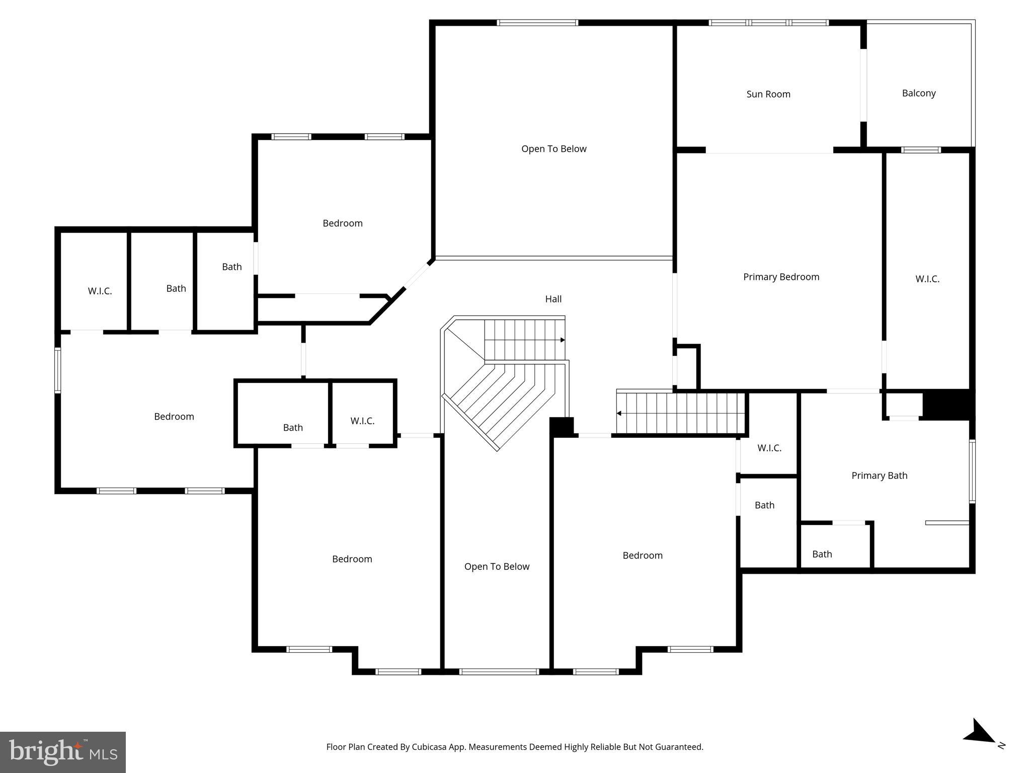 25873 Cameron Walk Place Aldie, VA 20105 - Photo 92 of 92 Floor Plan - Upper Level