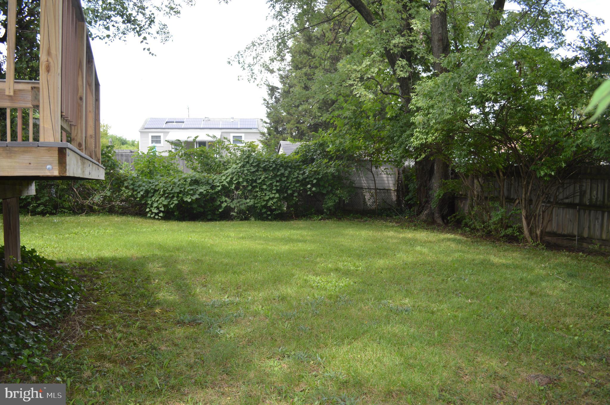 4712 Edgewood Road College Park, MD 20740 - Photo 43 of 45 View of rear yard towards western side