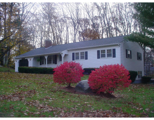 4 Prancing Road Chelmsford, MA 01824 - Photo 1 of 1 a front view of house with yard and green space
