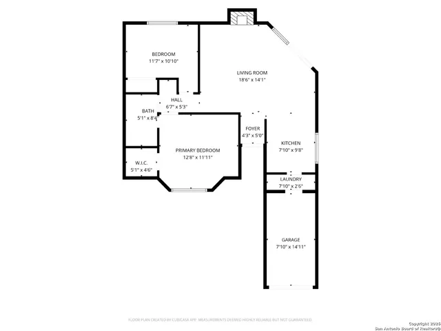 a black and white photo of a floor plan