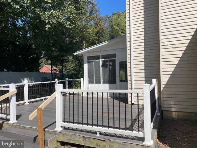 13403 Pendleton Street Fort Washington, MD 20744 - Photo 15 of 19 a view of deck with a large window