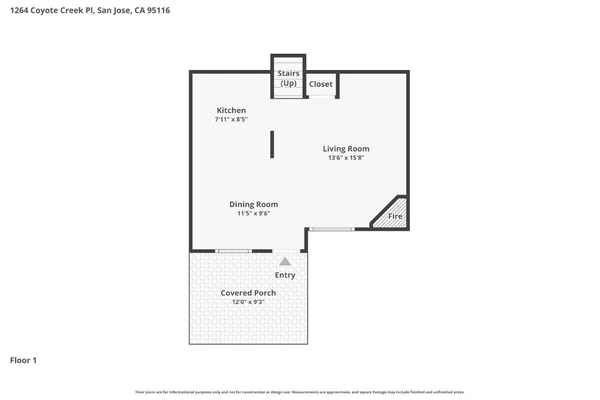 $584,888 | 1264 Coyote Creek Place, San Jose, CA 95116