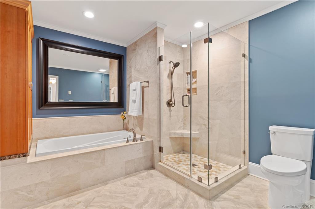 445 Cranborne Chase Fort Mill, SC 29708 - Photo 8 of 33 a spacious bathroom with a shower and a toilet