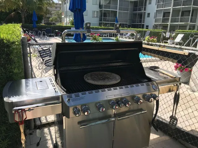 a close view of water heater room