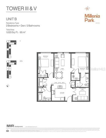$2,400 | 5579 Millennia Park Drive, Unit 314, Orlando, FL 32839