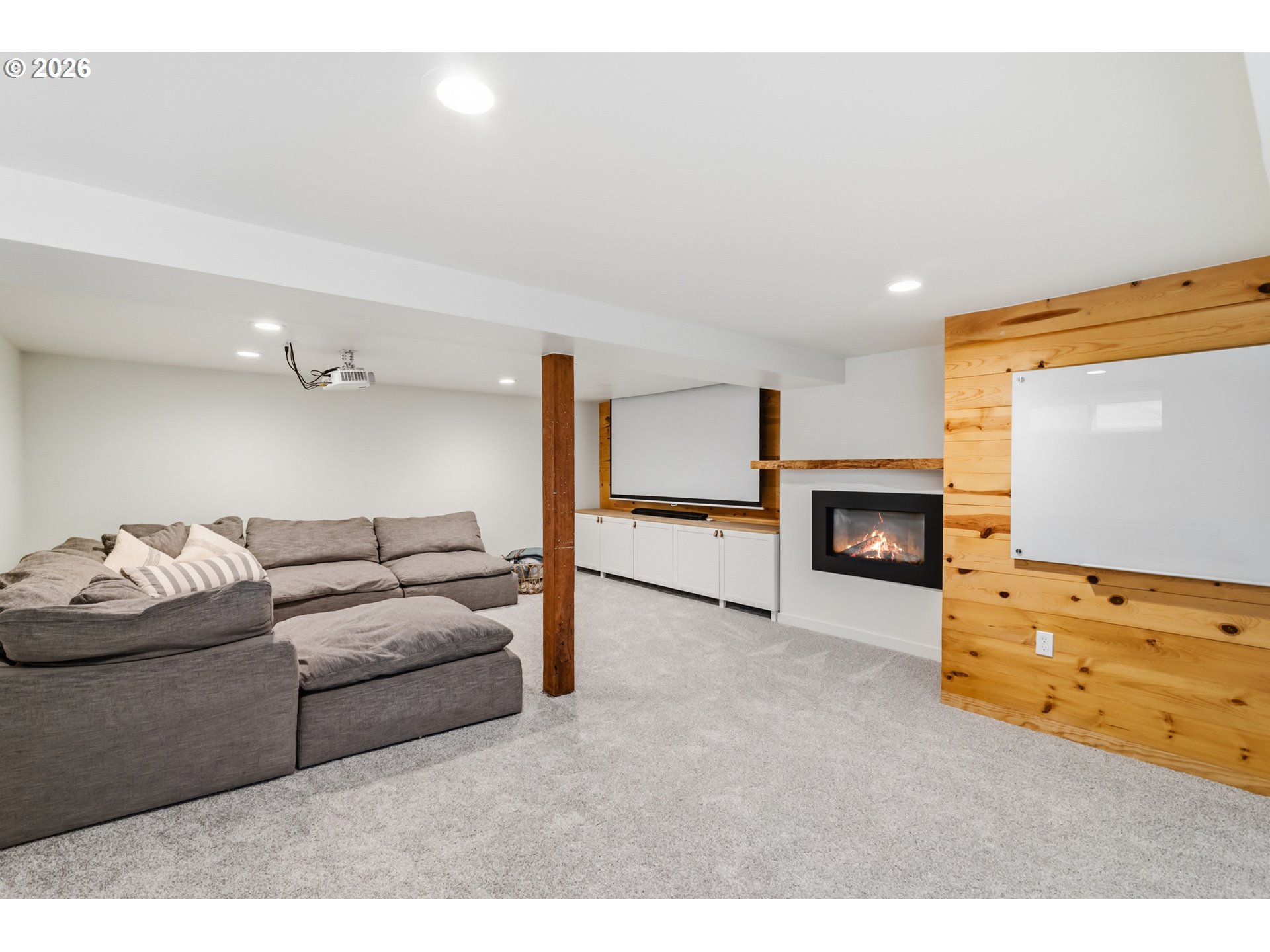 1806 North Terry Street Portland, OR 97217 - Photo 34 of 48 Finished Lower Level