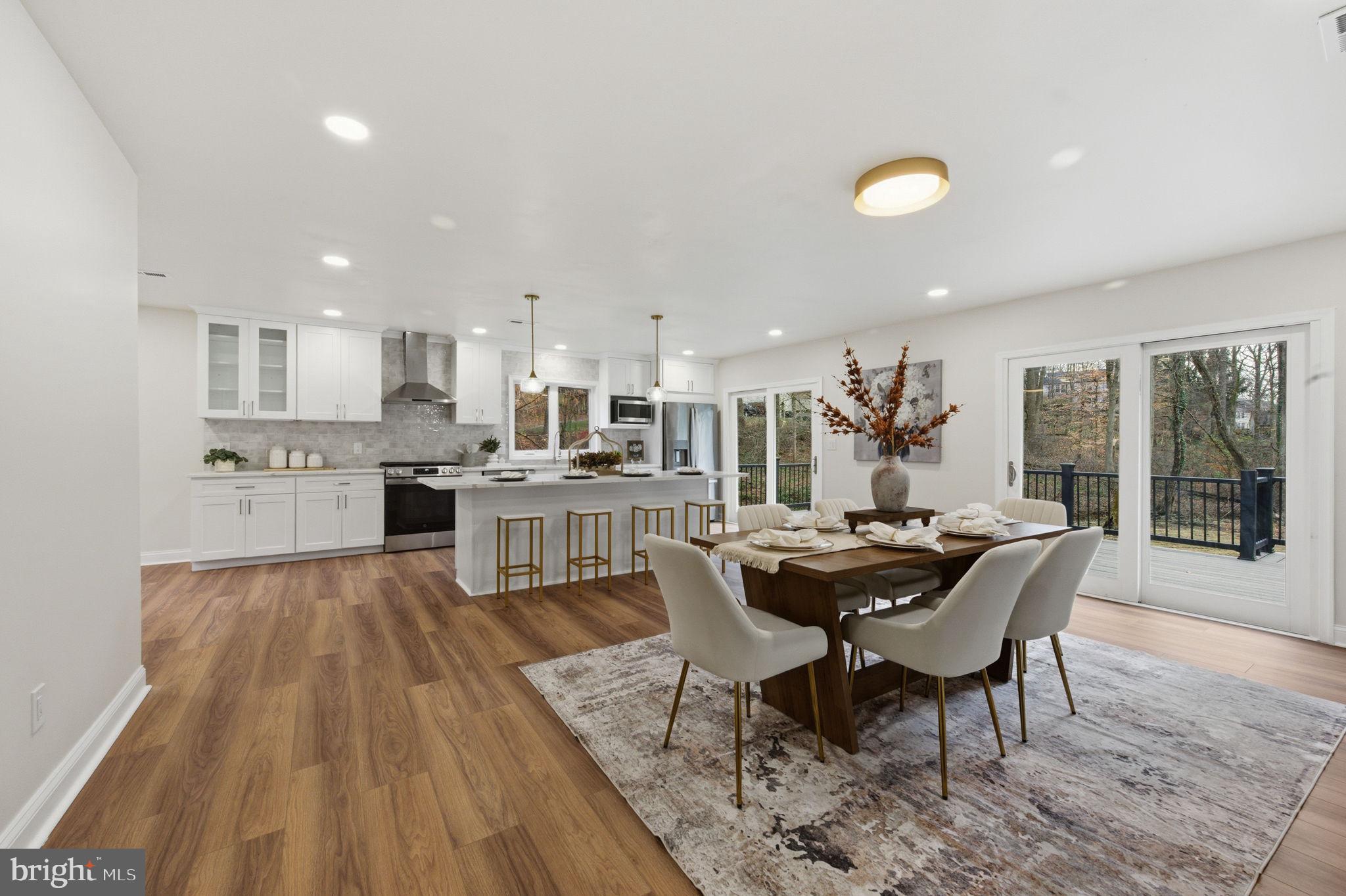 4 Meteor Lane Newark, DE 19711 - Photo 11 of 56 a view of a dining room with furniture and wooden floor