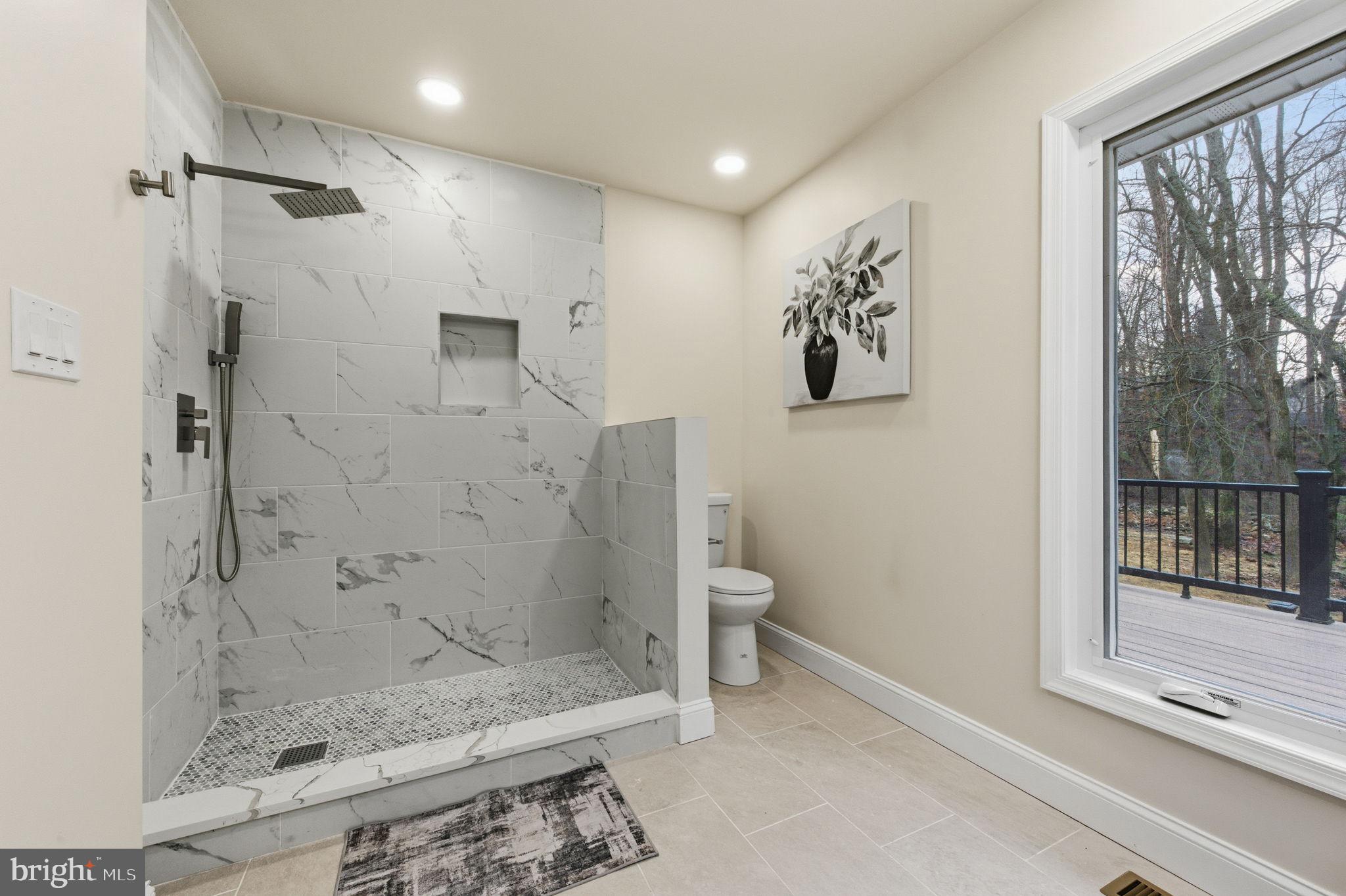 4 Meteor Lane Newark, DE 19711 - Photo 23 of 56 a bathroom with a shower and a toilet