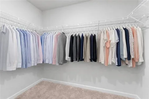 a car parked in a room