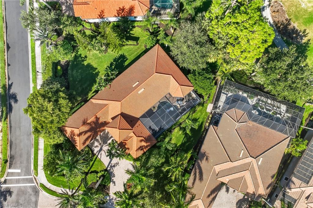 7749 Classics Drive Naples, FL 34113 - Photo 2 of 39 Aerial of home - corner lot