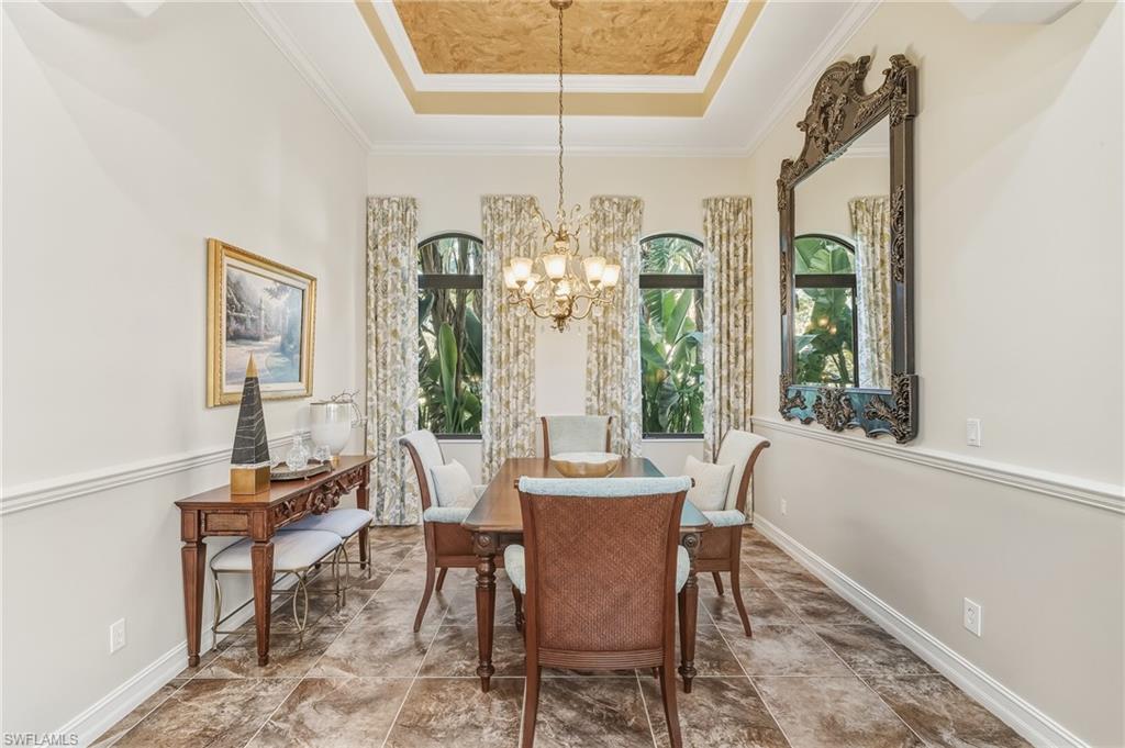 7749 Classics Drive Naples, FL 34113 - Photo 24 of 39 Spacious Dining Room off of living room