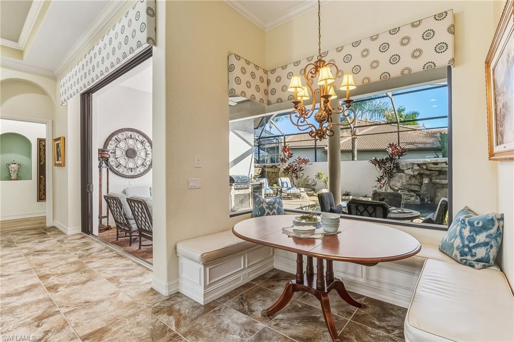 7749 Classics Drive Naples, FL 34113 - Photo 9 of 39 Custom Banquette casual dining
