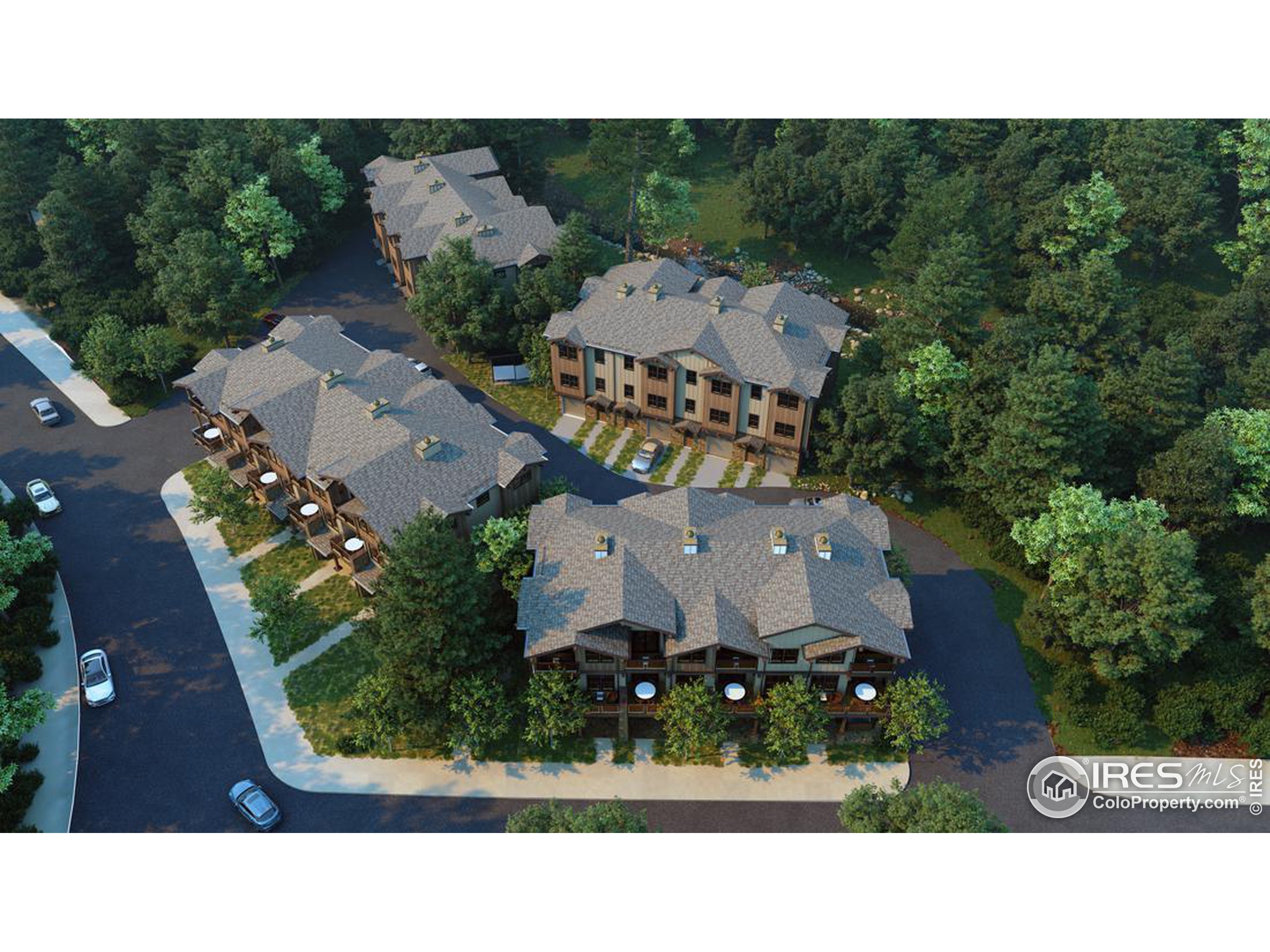 185 Vasquez Road, Unit B1 Winter Park, CO 80482 - Photo 3 of 17 an aerial view of a house